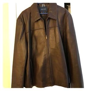 Cole Haan Men’s Leather Jacket - NWOT!!